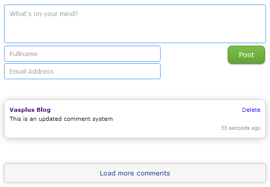 Comment System Using Ajax, Jquery and PHP - Updated v4.0