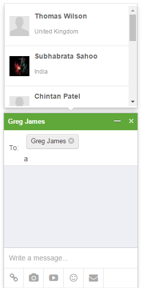 Gmail / Facebook Style Chat Application with jQuery and PHP