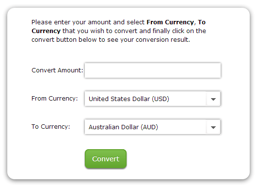 Currency Converter using Ajax, Jquery and PHP CURL