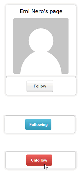 Follow and Unfollow Application similar to Twitter using Ajax, Jquery and PHP