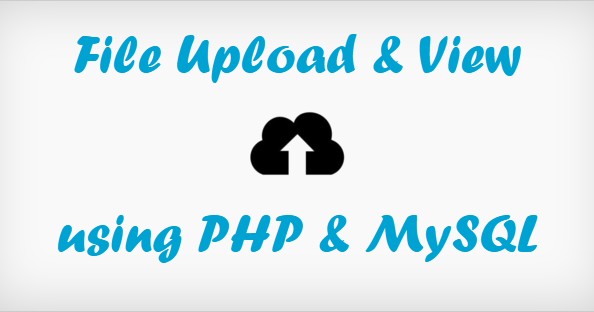 How to Upload Video Files using PHP and MySQLi