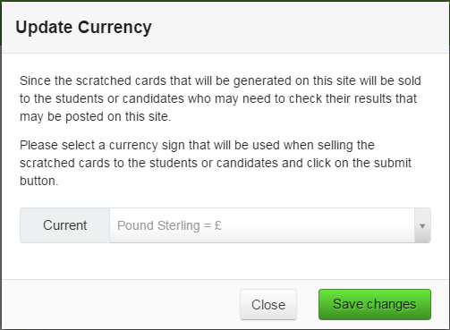 Scratched Cards Generator System